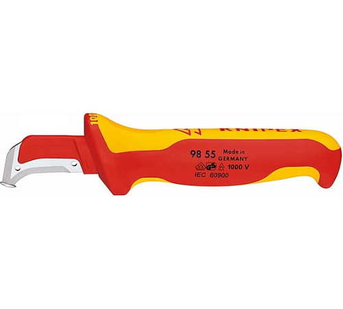 Нож для удаления изоляции 180мм KNIPEX KN-9855SB