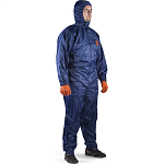 Комбинезон многоразовый защитный из ткани синий L Jeta Safety JPC75b-L