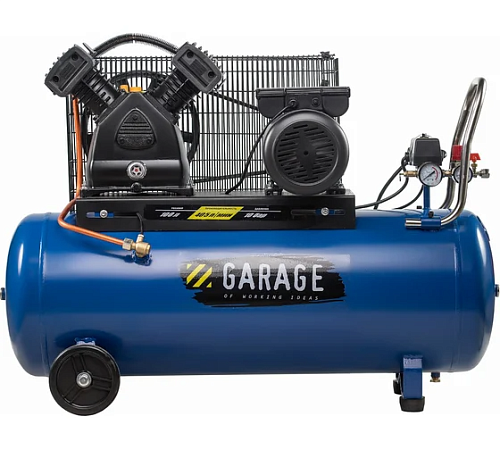Компрессор ременной Garage PK 100.MBV400/2.2 8087910