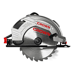 Дисковая электрическая пила 235 мм, CROWN CT15210-235