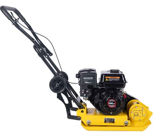 Виброплита TOR C-60(R) 10,5кН (Loncin) коврик, колесный комплект 1010054