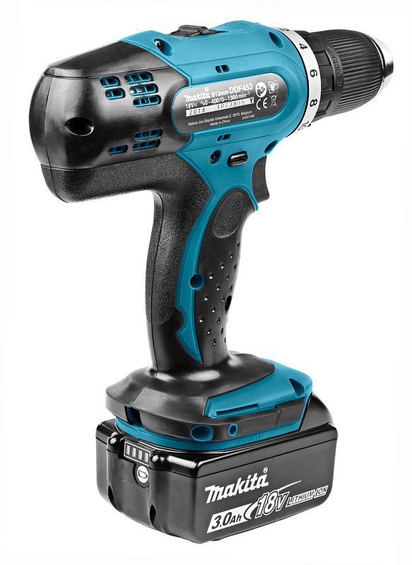 Дрель-шуруповерт 42 Нм, 18В LXT Makita DDF453RFE