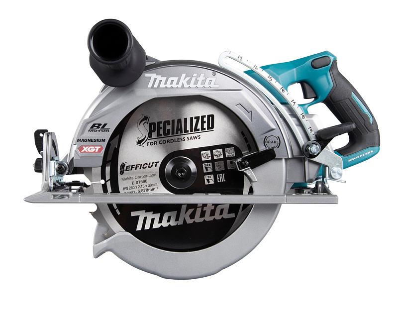 Дисковая аккумуляторная пила 260 мм, 40В XGT Makita RS002GZ