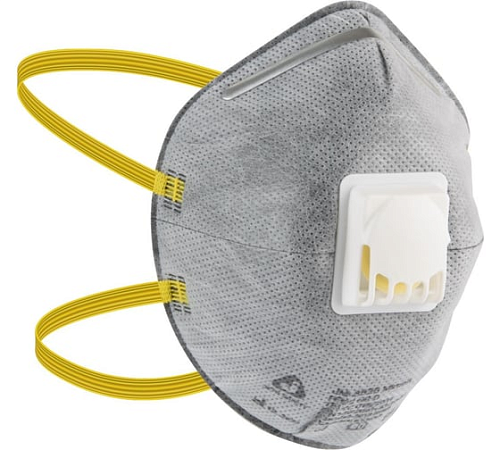 Полумаска противоаэрозольная с клапаном (10шт.) Jeta Safety JM-8626