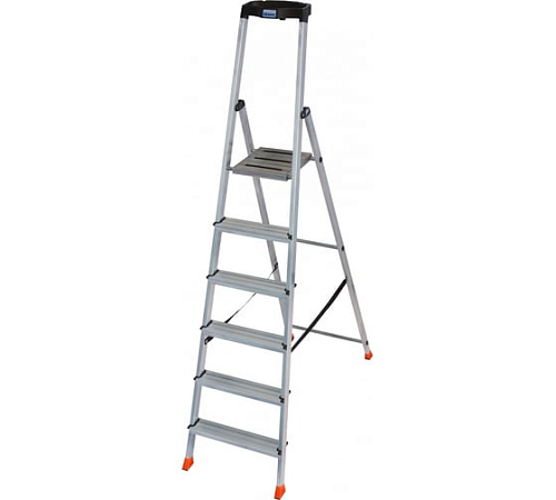 Стремянка 6 ступеней SAFETY Krause 128966