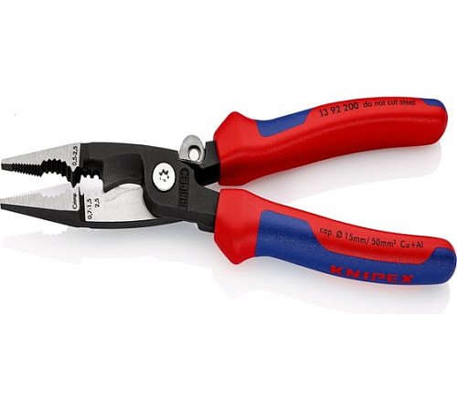 Клещи электромонтажные 0.75–1.5/2.5 мм² SB KNIPEX  KN-1392200SB