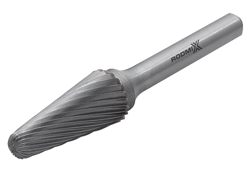 Борфреза сфероконическая L 08х22 M06 одинарная насечка RODMIX 3108220601
