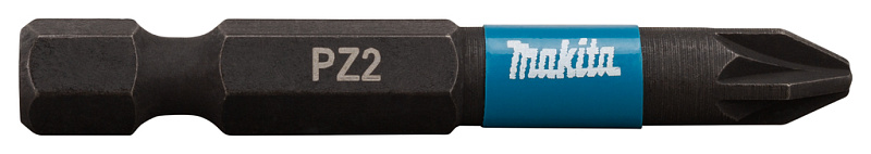 Бита Impact Black PZ2, 50 мм, Е-form (MZ), 2 шт Makita B-63753 B-63753