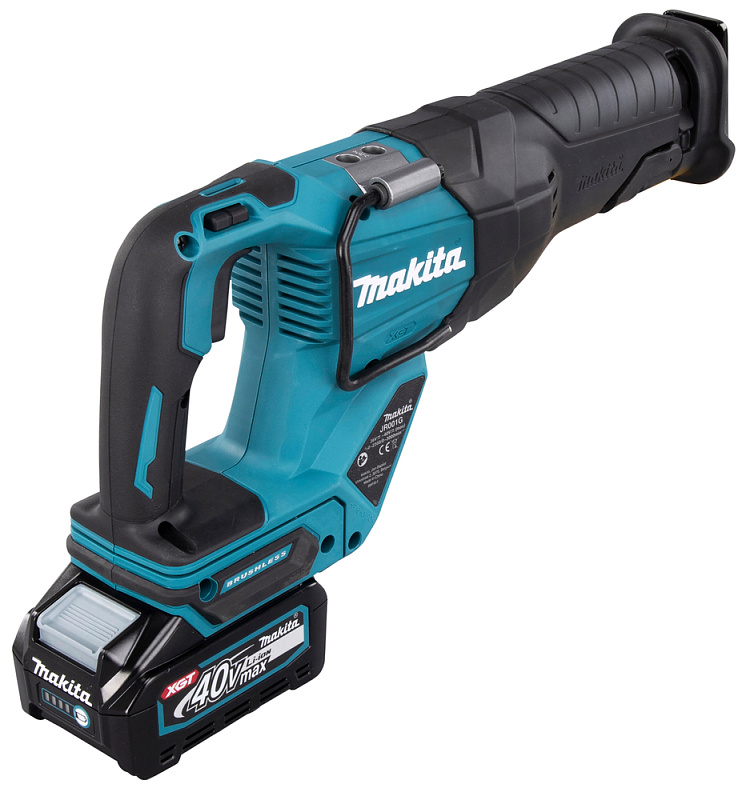 Сабельная аккумуляторная пила Makita 40В XGT JR001GM201