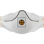 Полумаска с клапаном FFP1 NR D Jeta Safety JM-9312