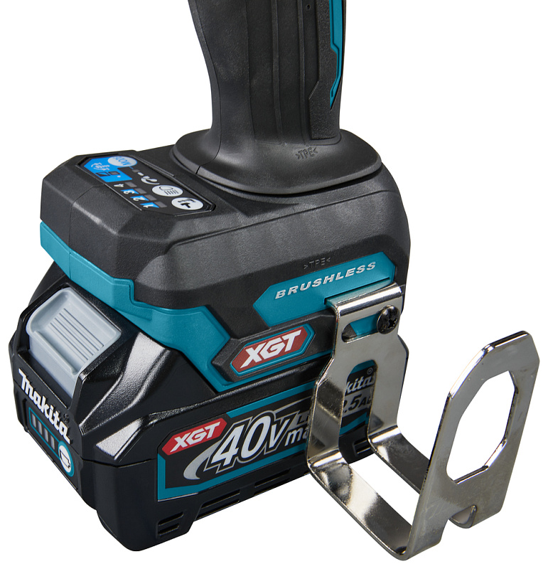 Ударный аккумуляторный гайковерт Makita 40В XGT TW007GD201