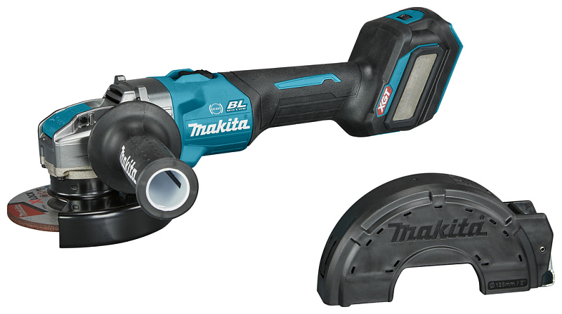 Угловая шлифовальная машина 125 мм, 40В XGT Makita GA041GZ01