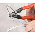Тросорез компактный, 190 мм, обливные ручки KNIPEX KN-9561190