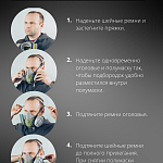 Полумаска фильтрующая из изол. мат., M Jeta Safety 8500-M