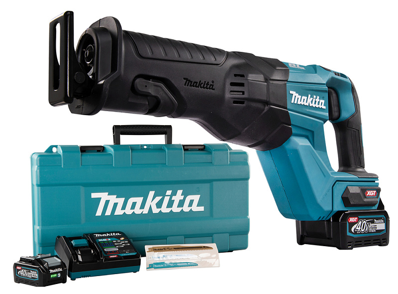 Сабельная аккумуляторная пила Makita 40В XGT JR001GM201