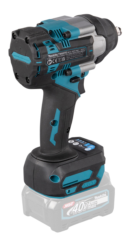 Ударный аккумуляторный гайковерт Makita 40В XGT TW007GZ