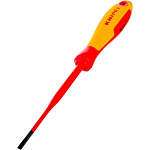 Отвёртка шлицевая 3.5x0.6x100 мм 202мм тонкая KNIPEX KN-982035SL