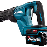 Сабельная аккумуляторная пила Makita 40В XGT JR001GM201