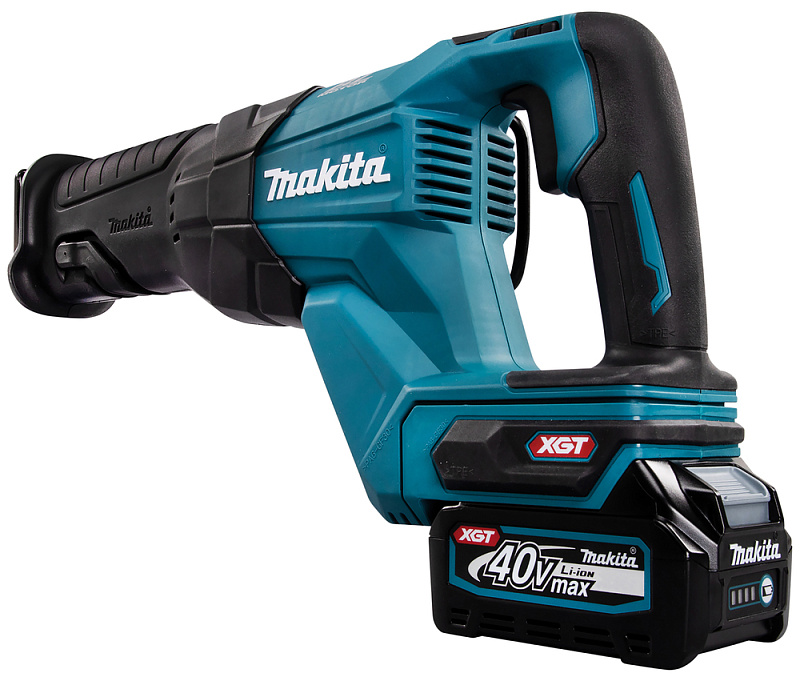 Сабельная аккумуляторная пила Makita 40В XGT JR001GM201