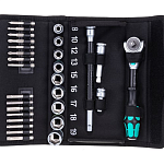 Набор с трещоткой 3/8",29 пр. WERA WE-004046