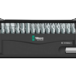 Набор бит с битодержателем 30 пр. 1/4" WERA WE-057434