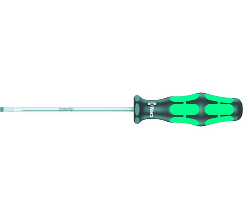 Отвёртка шлицевая 0.6x3,5x100 мм WERA WE-008015