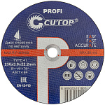 Диск отрезной 230х3,0х22,2мм Т41 CUTOP Profi мет. 40007т