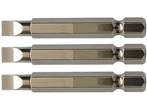 Бита Slotted SL0.8X5.5, 50 мм, E-form (MZ) 3 шт Makita B-25301 B-25301