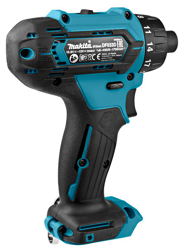 Дрель-шуруповерт 30 Нм, 12В CXT Makita DF033DZ