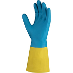 Перчатки химостойкие 80/50 0.7мм, 9/L Jeta Safety JNE711-09-L