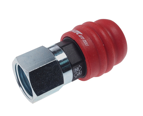 Соединитель JTC быстросъемный двухрежимный F1/2" (рапид EURO) JTC-C40SFA
