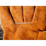 Перчатки Ferrus сварщика с крагой из спилковой кожи, 10/XL Jeta Safety JWK301-XL