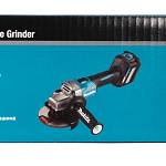 Угловая шлифовальная машина 125 мм, 40В XGT Makita GA023GZ