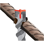 Бур 14x400x460мм SDS-Plus MakBuster Makita P-79697
