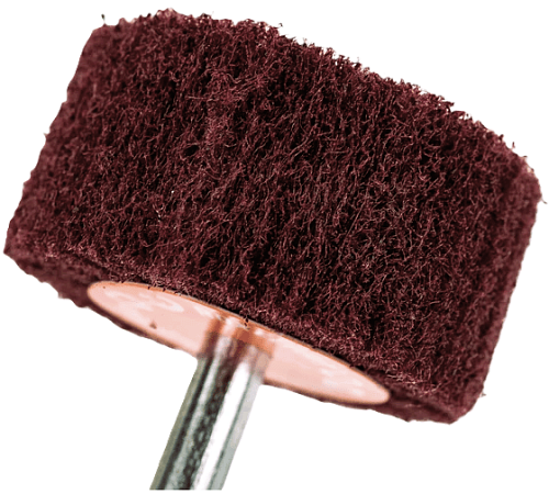 Щётка лепестковая нетканая на шпинделе 80х40х6мм Coarse RoxelPro ROXTOP 137852