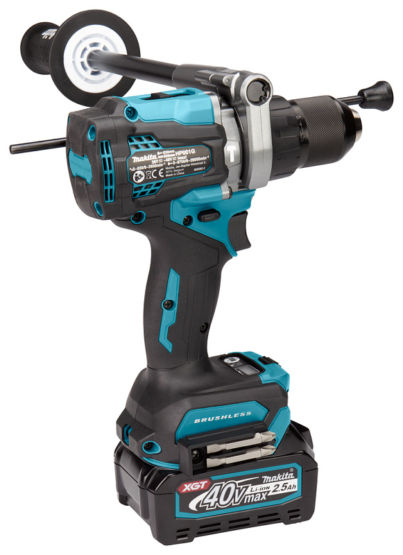 Дрель-шуруповерт 140 Нм, 40В XGT Makita HP001GD201