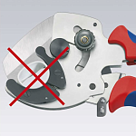 Труборез-ножницы 210 мм Ø 26-40 мм KNIPEX KN-902540