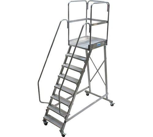 Лестница с площадкой 8 ступеней Krause 820068