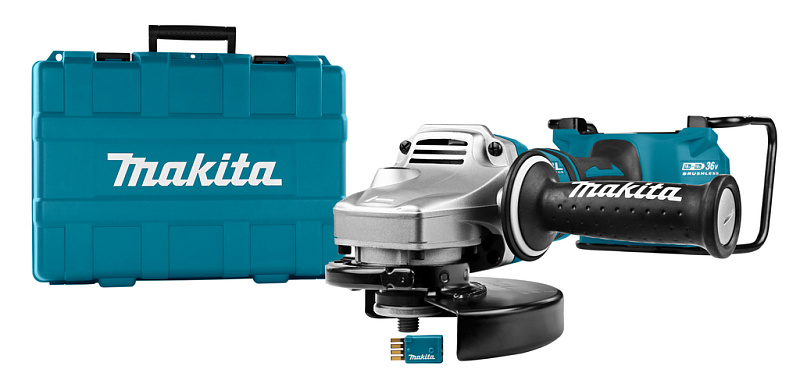 Угловая шлифовальная машина 180 мм, 18В LXT Makita DGA701ZU
