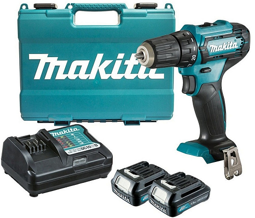 Дрель-шуруповерт 30 Нм, 12В CXT Makita DF333DWYE
