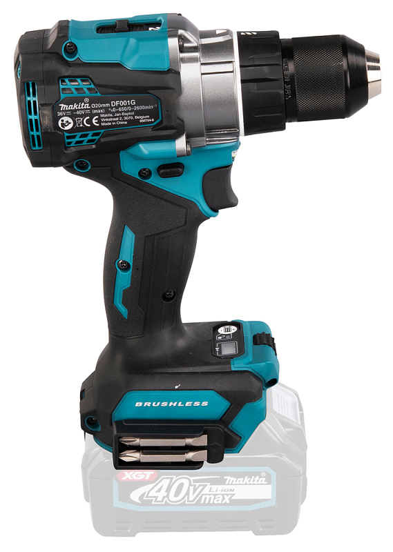Дрель-шуруповерт 140 Нм, 40В XGT Makita DF001GZ