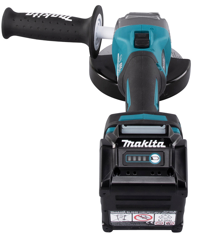 Угловая шлифовальная машина 125 мм, 40В XGT Makita GA005GM201