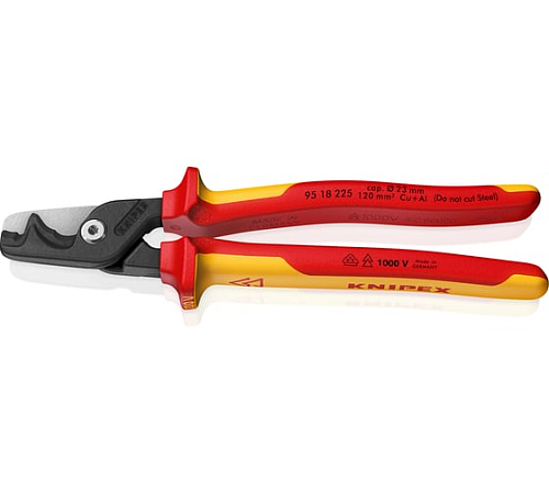 Кабелерез  225 мм Ø 23 мм StepCut XL VDE KNIPEX KN-9518225