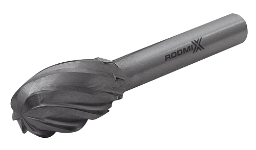 Борфреза овальная E 12х20 M06 насечка по алюминию RODMIX 2512200603