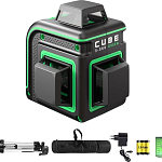 Уровень лазерный ADA CUBE 3-360 GREEN Professional Edition А00573