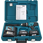 Дрель-шуруповерт 42 Нм, 18В LXT Makita DHP453RFE