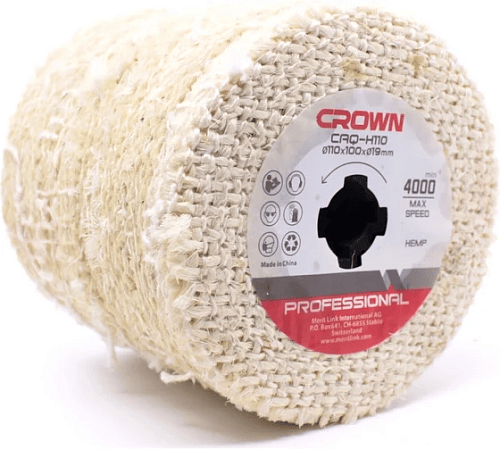 Щетка из холщовой ткани 110х19мм CROWN CAQ-H110