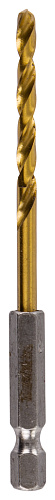 Сверло по металлу HSS-TiN 4х43х95 1/4 Makita D-14940