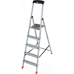 Стремянка 5 ступеней SAFETY Krause 128959