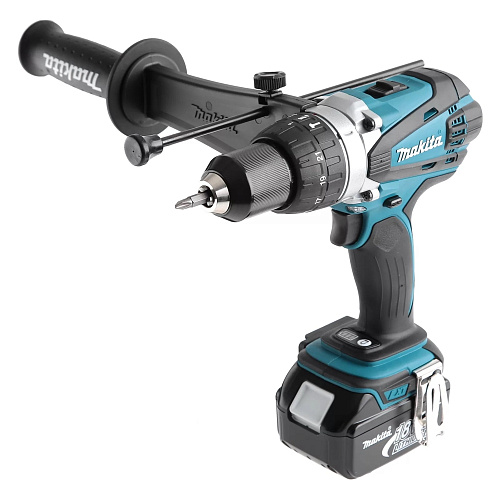 Дрель-шуруповерт 54 Нм, 18В LXT Makita DHP458RFE